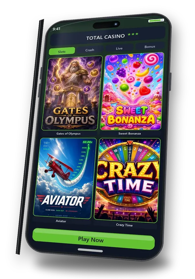 Sky Vegas mobile app on iPhone