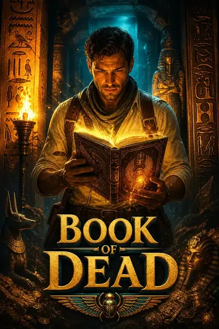 Book of Dead slot at Sky Vegas