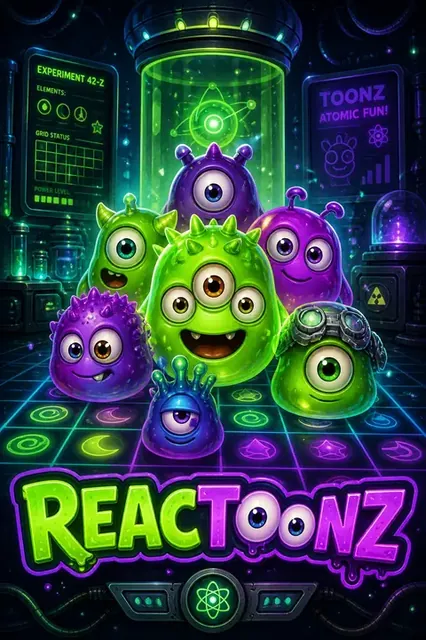 Reactoonz slot at Sky Vegas
