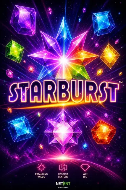 Starburst slot at Sky Vegas