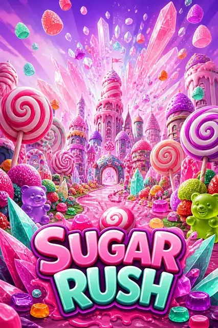 Sugar Rush slot at Sky Vegas